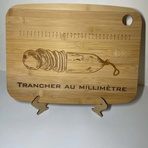 Planche à Saucisson "Trancher au Millimètre"