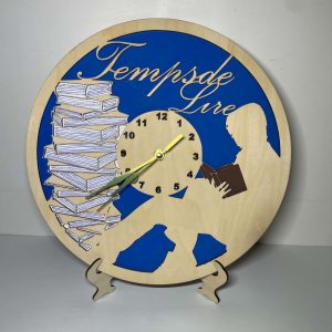 Horloge "Temps de Lire"